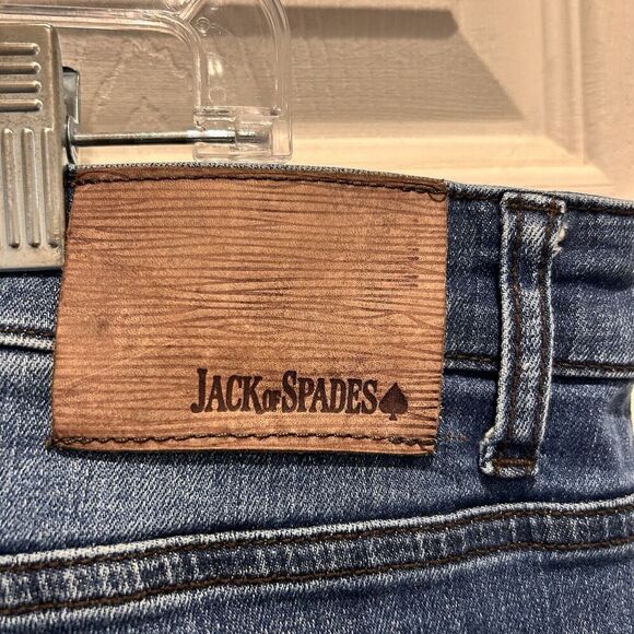 Jack of Spades Jeans Mens 40x34 (40x29) Denim High Roller‎ Comfort Fit Straight - Picture 7 of 10
